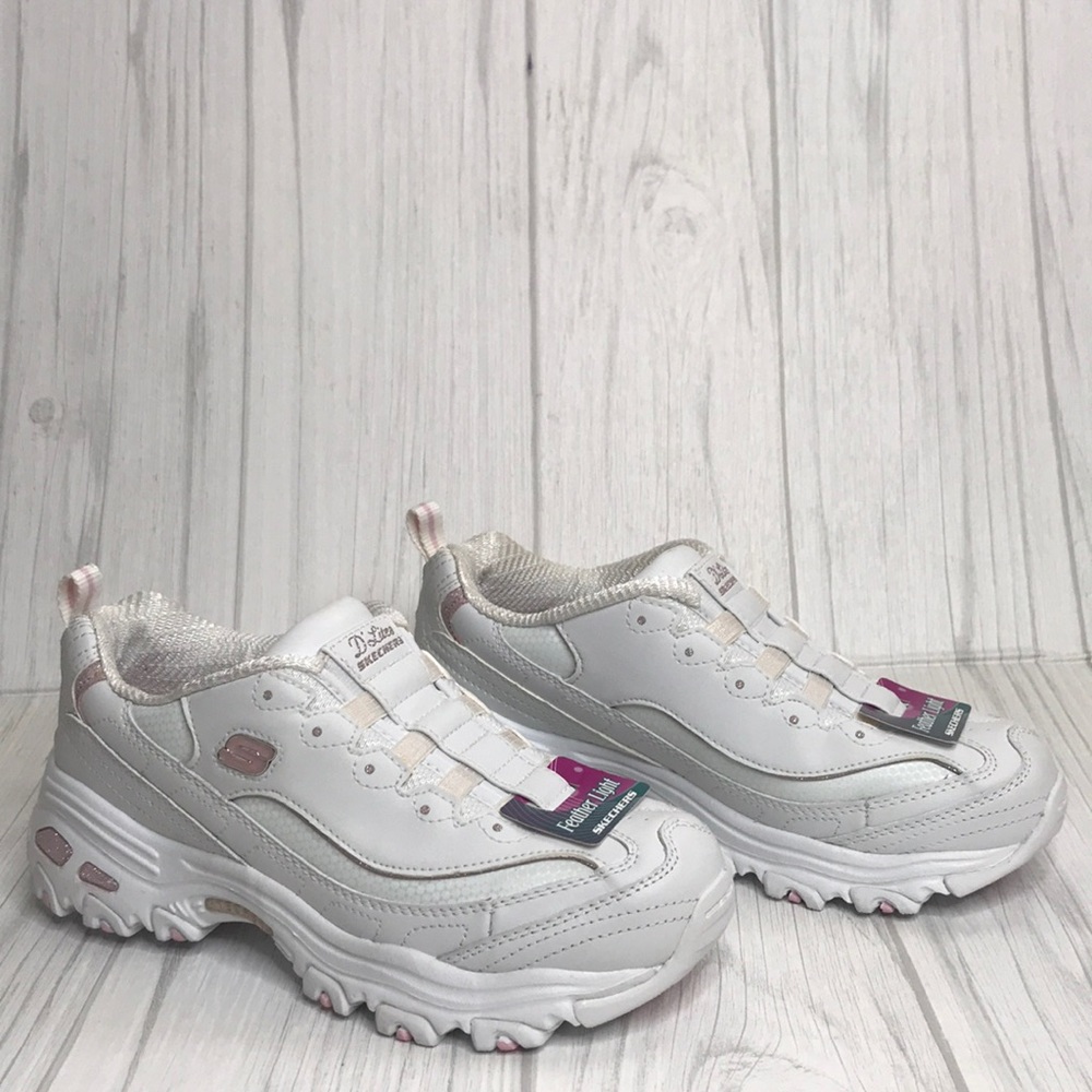 White sneakers